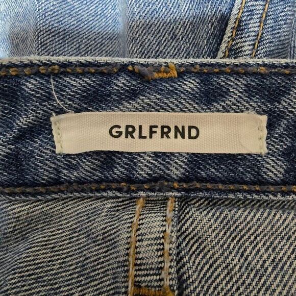 GRLFRND Revolve Cindy Distressed Lady Marmalade Shorts - Picture 3 of 4